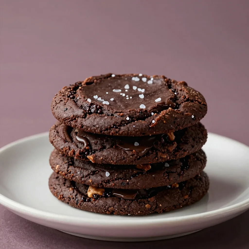 Belgian Double Chocolate Chunk Cookies
