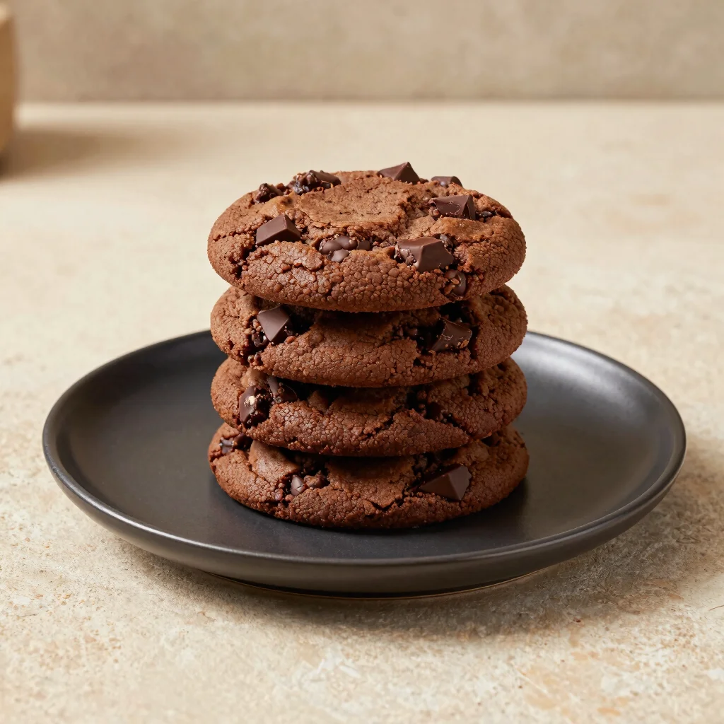 Belgian Dark Chocolate Chunk Cookies