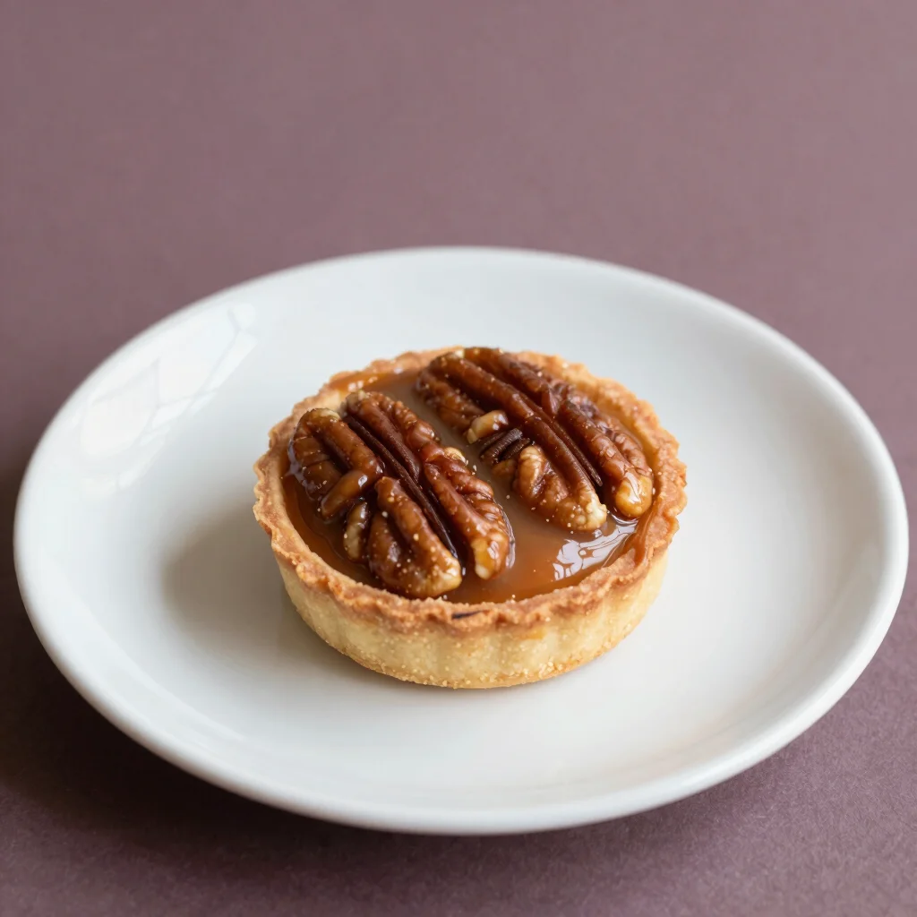 Salted Caramel & Pecan Tart
