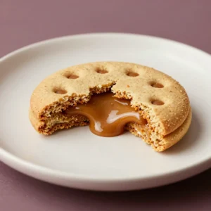 Espresso Biscoff Stuffed Cookie