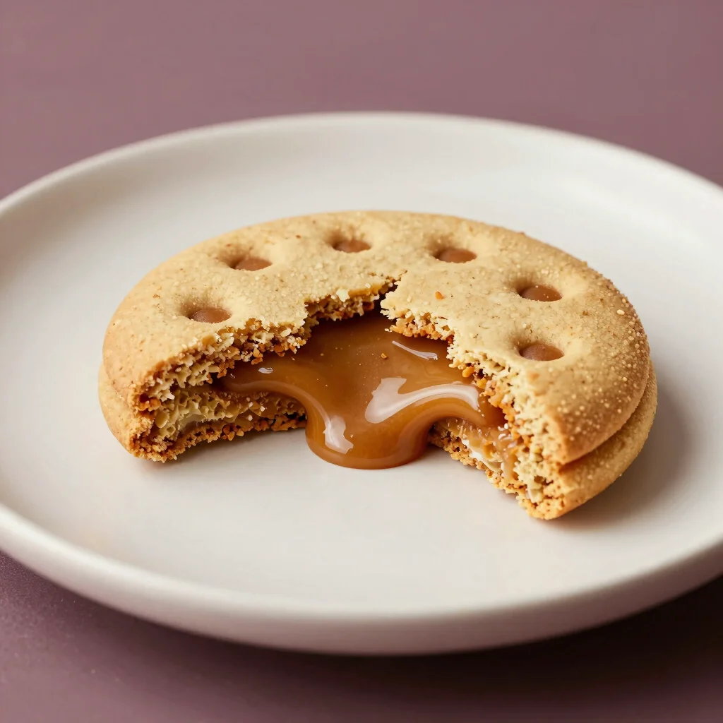 Espresso Biscoff Stuffed Cookie