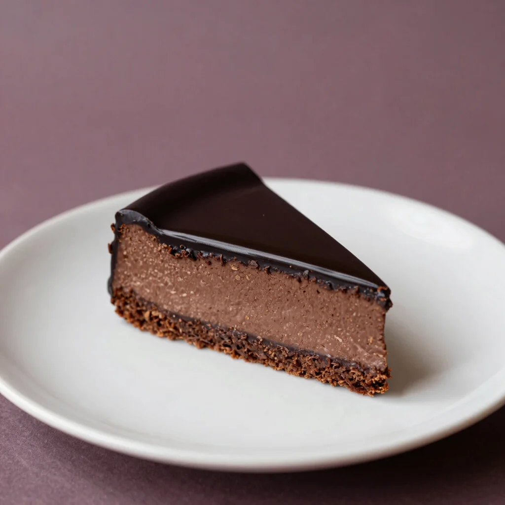Dark Chocolate Hazelnut Praline Slice